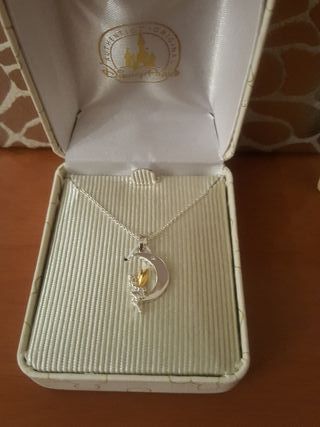 Colgante campanilla disney plata